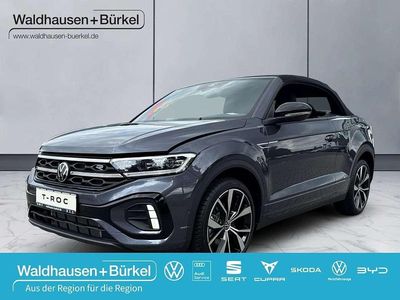 Gebraucht VW T-Roc Cabriolet R-line 150 PS (110 kW) 2025 Schwarz Cabrio