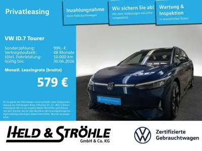 Occasion VW ID.7 GTX 250 kW (340 ch) 2025 Bleue Break