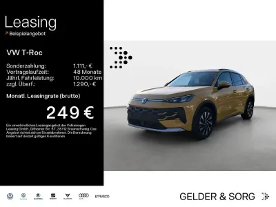 Ny VW T-Roc Life 116 HK (85 kW) 2026 Gul SUV