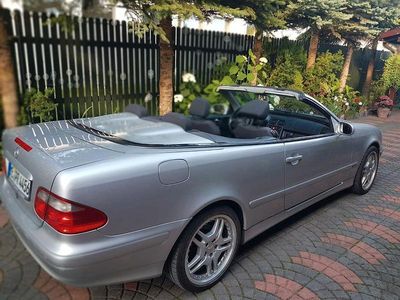 Gebraucht Mercedes CLK200 Avantgarde 163 PS (119 kW) 2001 Silber Cabrio