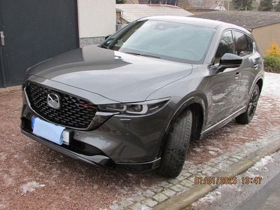 Grau Gebraucht 2024 Mazda CX-5 Homura-Line SUV | 38.200 € (Fairer Preis)