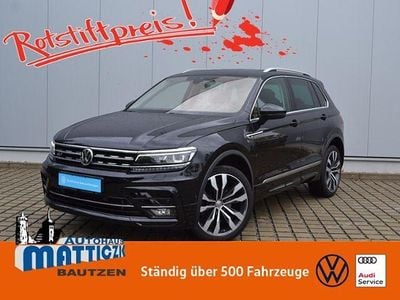 Usata VW Tiguan R-line 190 CV (139 kW) 2019 Nero SUV