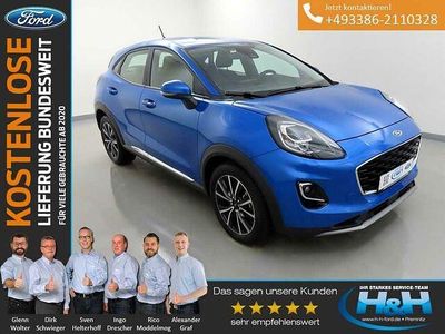 Gebraucht Ford Puma Titanium 125 PS (91 kW) 2023 Dynamicblau (metallic) SUV