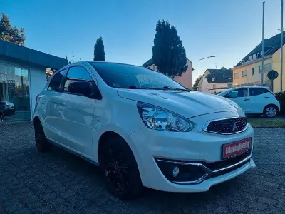 Brugt Mitsubishi Space Star Diamant Edition 80 HK (58 kW) 2020 Hvid Hatchback