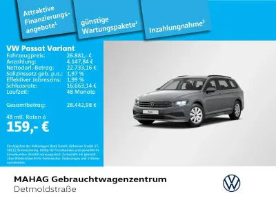 Gebraucht VW Passat Basis 150 PS (110 kW) 2024 Mondsteingrau Kombi