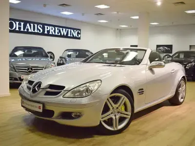 Gebraucht Mercedes SLK350 272 PS (200 kW) 2005 Silber Cabrio