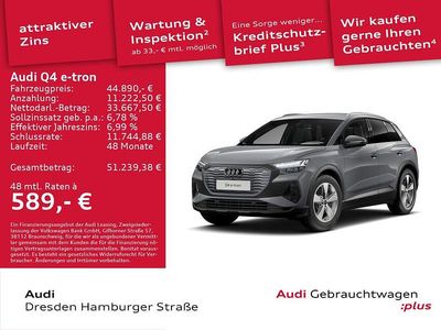 Gebraucht Audi Q4 e-tron Sport 210 kW (286 PS) 2025 Kieselgrau SUV