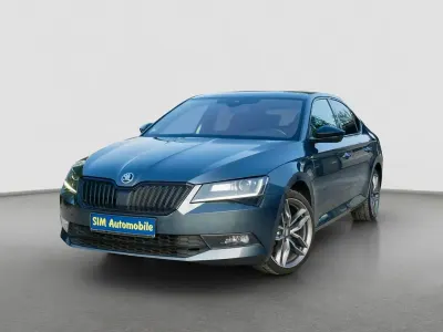 Gebraucht Skoda Superb SportLine 190 PS (139 kW) 2017 Grau Limousine