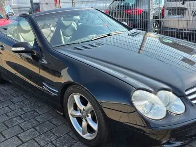 Gebraucht Mercedes SL350 245 PS (180 kW) 2003 Schwarz Cabrio