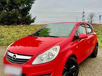 Gebraucht Opel Corsa 80 PS (58 kW) 2009 Rot Kleinwagen