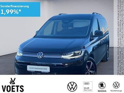 Neu VW Caddy Maxi Dark Label 122 PS (89 kW) 2026 Schwarz Van / Kleinbus