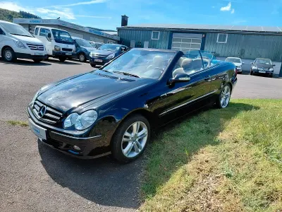 Brugt Mercedes CLK200 184 HK (135 kW) 2009 Sort Cabriolet