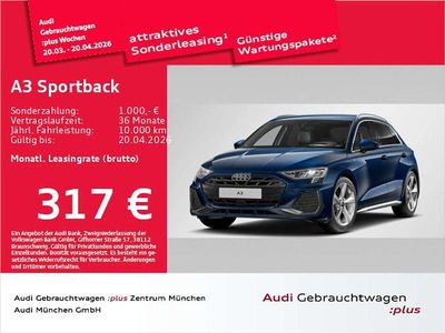 Gebraucht Audi A3 S-Line 116 PS (85 kW) 2025 Ascariblau metallic Limousine