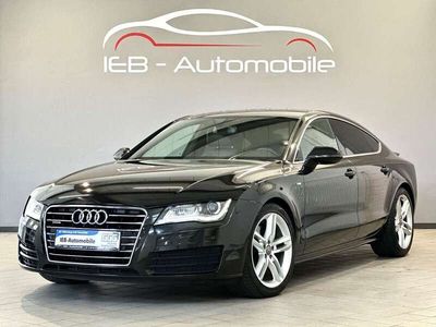 Gebraucht Audi A7 Sportback S-Line 245 PS (180 kW) 2012 Havannaschwarz metallic Kleinwagen