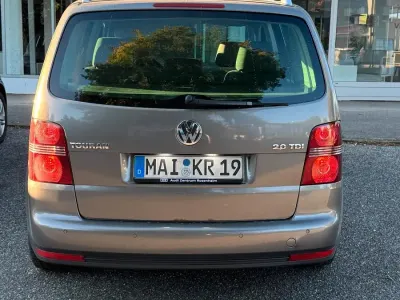 Gebraucht VW Touran 110 PS (80 kW) 2007 Silber Van / Kleinbus