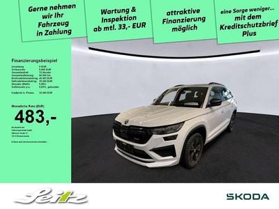 Gebraucht Skoda Kodiaq RS 245 PS (180 kW) 2022 Weiß SUV