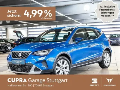Brugt Seat Arona Xperience 110 HK (80 kW) 2023 Blå SUV
