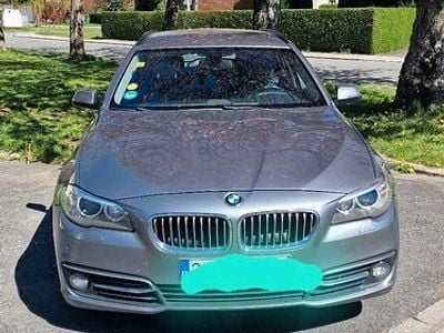 Occasion BMW 518 Luxury Line 150 PK (110 kW) 2017 Grijs Stationwagen