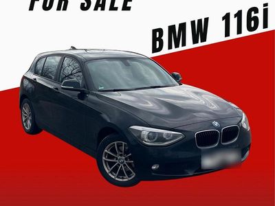 Gebraucht BMW 116 Sport Line 136 PS (100 kW) 2014 Schwarz Kleinwagen