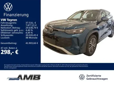 Usata VW Tayron Life 150 CV (110 kW) 2025 Blu SUV