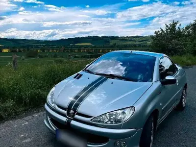 Gebraucht Peugeot 206 109 PS (80 kW) 2004 Silber Cabrio