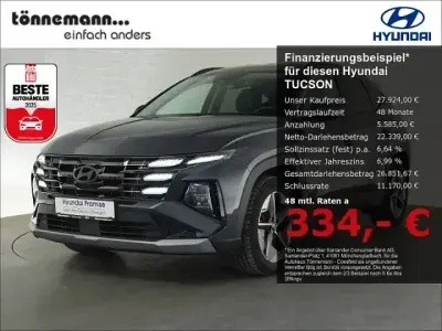 Gebraucht Hyundai Tucson Trend 160 PS (117 kW) 2024 Grau SUV