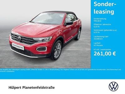 Usado VW T-Roc Cabriolet Active 150 HP (110 kW) 2021 Vermelho Cabrios