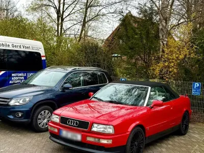 Gebraucht Audi Cabriolet Sport 174 PS (127 kW) 1996 Rot Cabrio