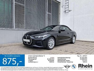 Schwarz Gebraucht 2025 BMW 430 Cabriolet M Sport Cabrio | 48.590 € (Guter Preis)
