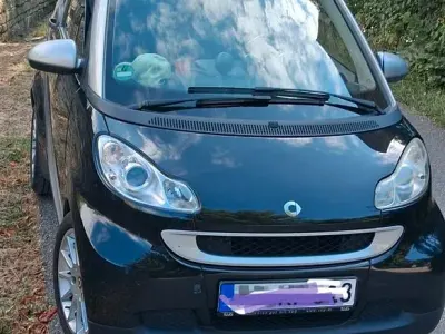 Gebraucht Smart ForTwo Cabrio Passion 71 PS (52 kW) 2008 Schwarz Cabrio