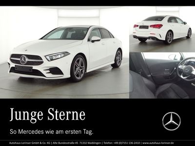 Gebraucht Mercedes A200 AMG 163 PS (119 kW) 2021 Weiß polarweiß Limousine