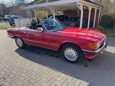 Usata Mercedes SL300 179 CV (131 kW) 1987 Rosso Cabrio