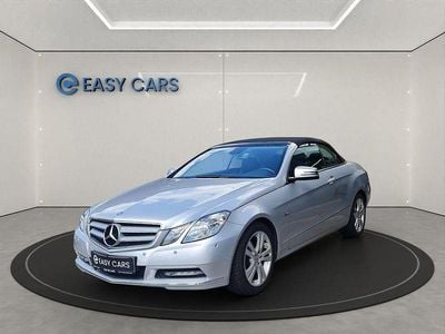 Usata Mercedes E200 184 CV (135 kW) 2011 Argento Cabrio