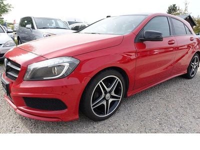 Second-hand Mercedes A200 Sportline 136 CP (100 kW) 2015 Roșu Berlinǎ