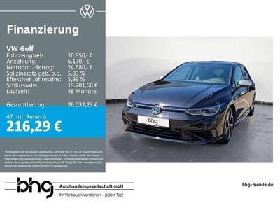 Gebraucht VW Golf VIII R 320 PS (235 kW) 2022 Deep black perleffekt Limousine