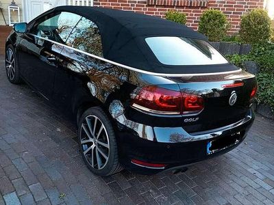 Gebraucht VW Golf Cabriolet LOUNGE 122 PS (89 kW) 2015 Schwarz Cabrio