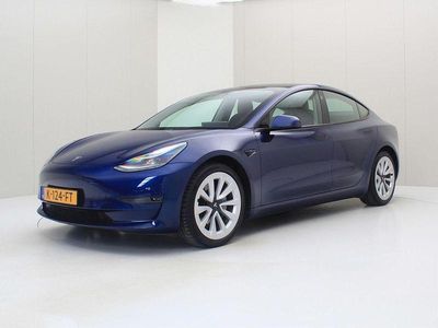 Usado Tesla Model 3 Long Range AWD 258 kW (351 HP) 2020 Azul Sedan