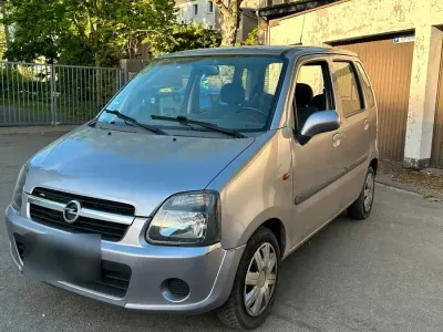 Begagnad Opel Agila 60 HK (44 kW) 2005 Lila Minibuss
