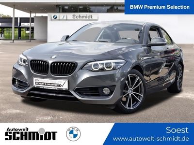 gebraucht BMW 218 i Coupe Sport Line NaviProf / 2J-BPS.GARANTIE