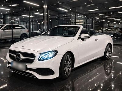 Second-hand Mercedes E200 Avantgarde 184 CP (135 kW) 2018 Alb Cabrio
