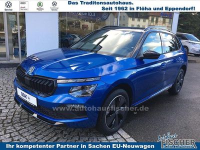Gebraucht Skoda Kamiq Monte Carlo 116 PS (85 kW) 2026 Raceblau metallic/schwa... SUV