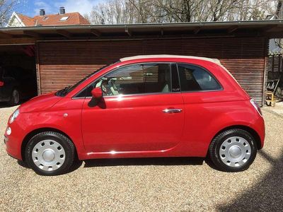 Usata Fiat 500C Lounge 99 CV (72 kW) 2009 Rosso Cabrio