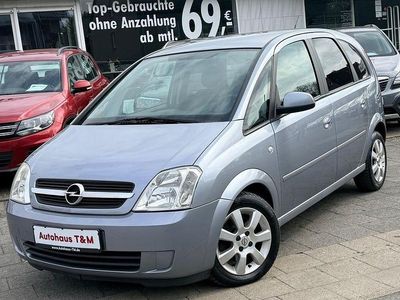Gebraucht Opel Meriva Edition 101 PS (74 kW) 2005 Silber Van / Kleinbus
