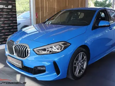 Gebraucht BMW 118 M Sport 150 PS (110 kW) 2022 Misano blau metallic Kleinwagen