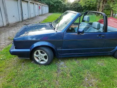 Gebraucht VW Golf Cabriolet 98 PS (72 kW) 1990 Blau Cabrio