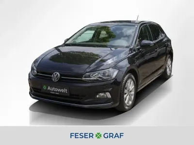 Gebraucht VW Polo Highline 95 PS (69 kW) 2021 Deep black perleffekt Kleinwagen