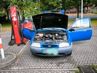 Gebraucht Ford Fiesta 1997 Blau Kleinwagen