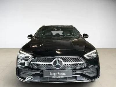 Gebraucht Mercedes C200 Style 204 PS (150 kW) 2024 Unilack schwarz Kombi