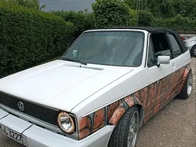 Gebraucht VW Golf Cabriolet Sportline 98 PS (72 kW) 1991 Weiß Cabrio