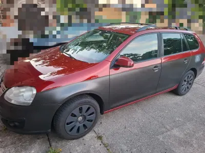Gebraucht VW Golf V 102 PS (75 kW) 2007 Rot Kombi